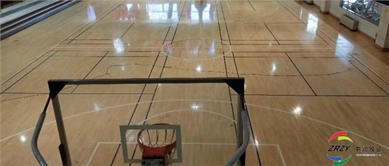 首钢篮球中心-地板翻新 