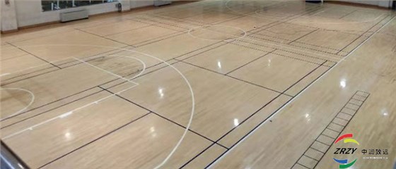 首钢篮球中心-地板保养
