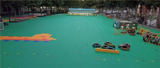 幼儿园专用悬浮式拼装地板