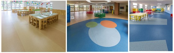 幼儿园教室PVC地板