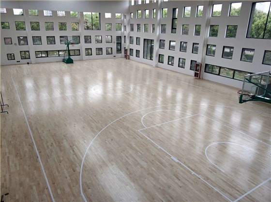 郑州大学附属中学 体育场馆运动木地板