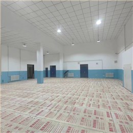 案例|哈尔滨某机关单位羽毛球场馆运动木地板圆满完工！