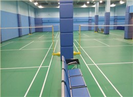 竞技型羽毛球PVC运动地板