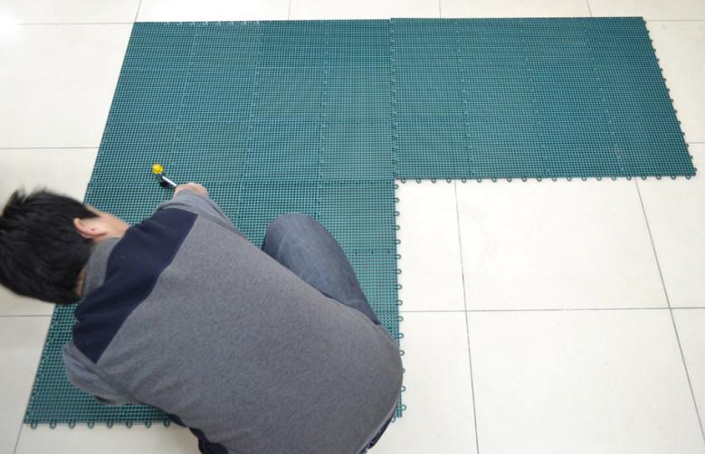 室外专用悬浮拼装地板的安装方法和说明10