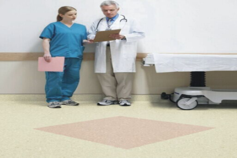 星润同质透心PVC地板营造舒适轻松安全的诊疗环境