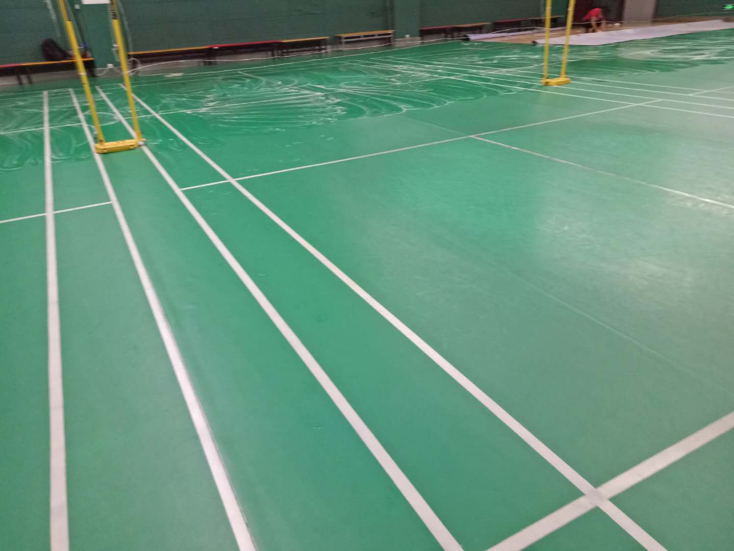 羽毛球运动地板清洁保养