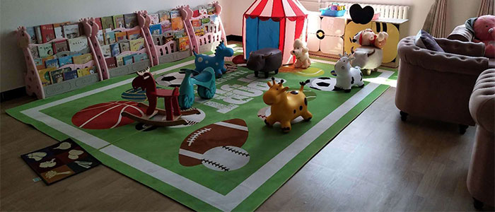 中润致远-幼儿园塑胶地板案例