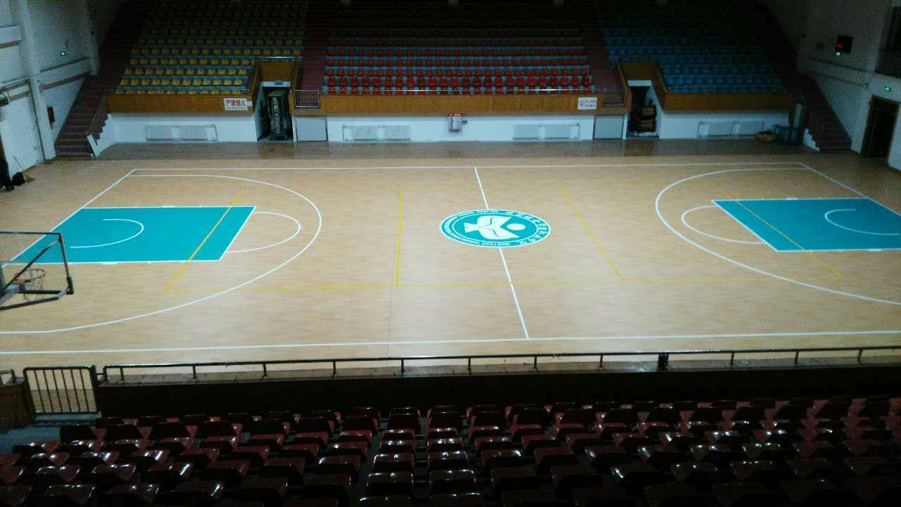 篮球PVC运动地板