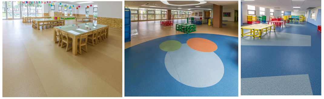 幼儿园教室PVC地板