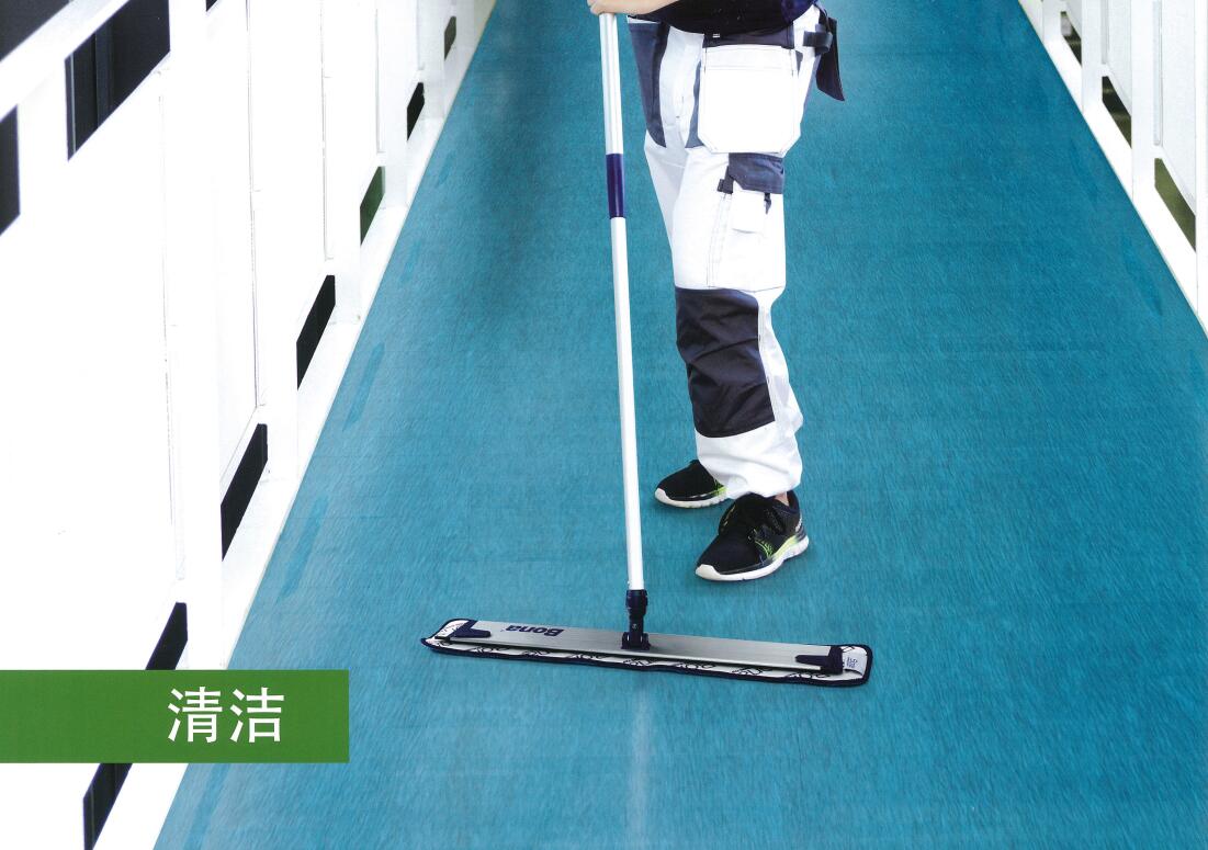 医院塑胶地板清洁保养0