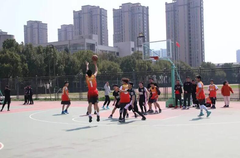 校园篮球地板