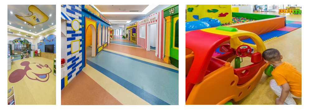 幼儿园活动室PVC地板