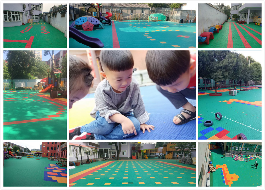 幼儿园悬浮拼装地板那种防滑更好